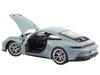 2023 Porsche 911 S T Meissen Blue 1/18 Diecast Model Car Norev 187470