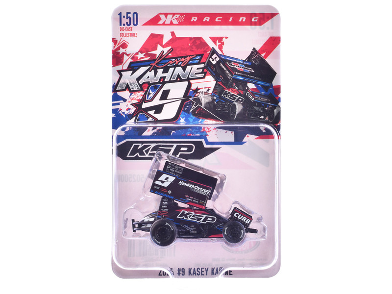 Winged Sprint Car #9 Kasey Kahne KSP Hendrick Cars 2025 1/50 Diecast Model Car ACME A5025000
