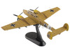 Messerschmitt BF 110E 2 Trop Fighter Aircraft 3U AR 7 ZG26 Italy 1941 German Luftwaffe Air Power Series 1/72 Diecast Model Hobby Master HA1817