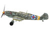 Messerschmitt Bf 109E 3 Fighter Aircraft White 2 Jan Reznak 13 slow JG 52 Kraznodar USSR 1943 German Luftwaffe Air Power Series 1/48 Diecast Model Hobby Master HA8724