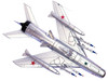 Mikoyan Gurevich MiG 19PM Farmer E Fighter Aircraft Red 18 Soviet Air Force 1/72 Diecast Model Panzerkampf 14643PA