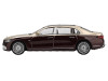 Mercedes Maybach S 680 Gold Metallic and Dark Red Metallic Limited Edition 1/64 Diecast Model Car Mini GT MGT00962