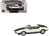1972 De Tomaso Pantera White and Black 1/64 Diecast Model Car Paragon Models PA-55646