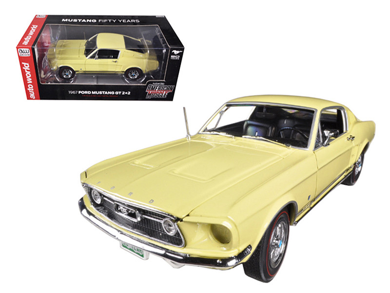 1967 Ford Mustang 2+2 GT Aspen Gold 