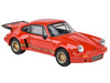 Porsche 911 Carrera RSR 3 0 Guards Red with Gold Stripes and Wheels 1/64 Diecast Model Car Paragon Models PA-55796