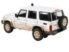 2014 Toyota Land Cruiser 76 White Dirty Off Road Effect 1/64 Diecast Model Car Paragon Models PA-56312