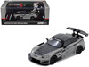 Honda S2000 RHD Right Hand Drive J s Racing Gray with Carbon Hood and Top Hong Kong Toycar Salon 2025 Event Edition 1/64 Diecast Model Car Inno Models IN64-S2000JS-HKTS25