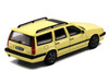 Volvo 850 T 5R Estate Wagon Cream Yellow 1/64 Diecast Model Car Pop Race PR64-850-CYL