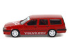 Volvo 850 T 5R Estate Wagon Prototype Red 1/64 Diecast Model Car Pop Race PR64-850-PROT