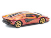 Lamborghini Countach LPI 800 4 Blu Hal Metallic 1/64 Diecast Model Car Pop Race PR640175