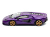Lamborghini Countach LPI 800 4 Viola Pasifae Purple Metallic Hong Kong Toycar Salon 2025 1/64 Diecast Model Car Pop Race PR640293