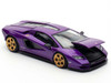Lamborghini Countach LPI 800 4 Viola Pasifae Purple Metallic Hong Kong Toycar Salon 2025 1/64 Diecast Model Car Pop Race PR640293