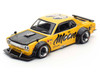 Skyline GT R V8 Drift Hakosuka RHD Right Hand Drive Mooneyes Yellow with Carbon Hood The Model Car Show Singapore 2025 1/64 Diecast Model Car Pop Race PR640296-0297