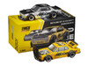 Skyline GT R V8 Drift Hakosuka RHD Right Hand Drive Mooneyes Yellow with Carbon Hood The Model Car Show Singapore 2025 1/64 Diecast Model Car Pop Race PR640296-0297