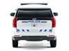 2025 Chevrolet Tahoe PPV with Light Bar RCMP Royal Canadian Mounted Police White Law Enforcement and Public Service Series 1/24 Diecast Model Car Motormax 76643