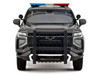2025 Chevrolet Tahoe PPV Black Custom Builder s Kit Law Enforcement and Public Service Series 1/24 Diecast Model Car Motormax 76816BK