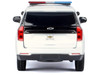 2025 Chevrolet Tahoe PPV White Custom Builder's Kit Law Enforcement and Public Service Series 1/24 Diecast Model Car Motormax 76816W
