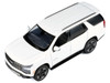 2025 Chevrolet Tahoe Z71 White Timeless Legends Series 1/24 Diecast Model Car Motormax 79392W