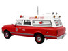1969 Chevrolet C 10 Ambulance Los Angeles City Fire Department Red and White 5 Alarm Series Limited Edition 1/50 Diecast Model Iconic Replicas 50-0586