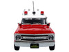 1969 Chevrolet C 10 Ambulance Los Angeles City Fire Department Red and White 5 Alarm Series Limited Edition 1/50 Diecast Model Iconic Replicas 50-0586