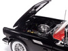 1957 Ford Thunderbird Black with White Top and Red Interior American Muscle Series 1/18 Diecast Model Car Auto World AMM1349