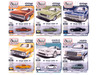 Auto World Premium 2025 Release 2 Set A of 6 pieces 1/64 Diecast Model Cars Auto World 64512A