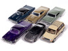 Auto World Premium 2025 Release 2 Set B of 6 pieces 1/64 Diecast Model Cars Auto World 64512B