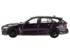 BMW M3 M Performance Touring Daytona Violet Metallic with Black Top Limited Edition 1/64 Diecast Model Car Mini GT MGT00896
