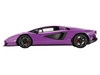 Lamborghini Countach LPI 800 4 Viola 30th Purple Metallic 1/18 Model Car Top Speed TS0624