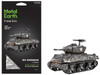Model Kit United States M4 Sherman Tank Moderate Difficulty Steel Model Metal Earth PS2024