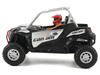 Can Am Maverick Sport XXC 1000R Silver Metallic and Black with Driver Figure 1/32 Diecast Model BRP Models 60025