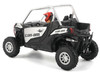 Can Am Maverick Sport XXC 1000R Silver Metallic and Black with Driver Figure 1/32 Diecast Model BRP Models 60025