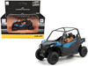 Can Am Maverick Trail DPS 1000 Blue and Black with Driver Figure 1/32 Diecast Model BRP Models 60027