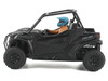Can Am Maverick Trail DPS 1000 Matt Black with Driver Figure 1/32 Diecast Model BRP Models 60028