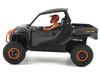 Can Am Commander XT P 1000R Gray and Orange with Driver Figure 1/32 Diecast Model BRP Models 60029