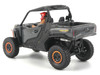 Can Am Commander XT P 1000R Gray and Orange with Driver Figure 1/32 Diecast Model BRP Models 60029