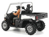 Can Am Defender XMR Silver Metallic and Black with Driver Figure 1/32 Diecast Model BRP Models 60031