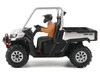 Can Am Defender XMR Silver Metallic and Black with Driver Figure 1/32 Diecast Model BRP Models 60031