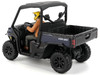 Can Am Defender XT HD9 Navy Blue and Black with Driver Figure 1/32 Diecast Model BRP Models 60032