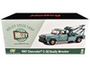 1967 Chevrolet C 30 Dually Wrecker Tow Truck Holley Speed Shop Green 1/18 Diecast Model Car Greenlight 13682