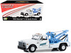 1969 Chevrolet C 30 Dually Wrecker Tow Truck Roscoe Tow Service White Starsky and Hutch 1975 1979 TV Series 1/18 Diecast Model Car Greenlight 13684