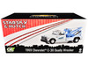 1969 Chevrolet C 30 Dually Wrecker Tow Truck Roscoe Tow Service White Starsky and Hutch 1975 1979 TV Series 1/18 Diecast Model Car Greenlight 13684