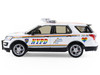 2016 Ford Police Interceptor Utility New York Police Department NYPD Pride Livery White with Rainbow Stripes Hot Pursuit Series 47 1/64 Diecast Model Car Greenlight 43050C