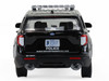 2023 Ford Police Interceptor Utility Whitestown Police Dept Whitestown IN Black Hot Pursuit Series 47 1/64 Diecast Model Car Greenlight 43050D