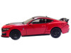 2024 Ford Mustang Dark Horse Indiana Red with Black Hood and Top 2025 Greenlight Waltersons Collector's Expo Exclusive 1/64 Diecast Model Car Greenlight 51684D