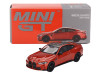 BMW M4 Competition Sakhir Orange Metallic with Carbon Top Limited Edition 1/64 Diecast Model Car Mini GT MGT00811