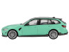 BMW M3 M Performance Touring Mint Green with Black Top Limited Edition 1/64 Diecast Model Car Mini GT MGT00897