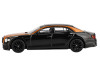 Flying Spur Orange Flame Metallic and Onyx Black Limited Edition 1/64 Diecast Model Car Mini GT MGT00991