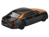Flying Spur Orange Flame Metallic and Onyx Black Limited Edition 1/64 Diecast Model Car Mini GT MGT00991