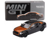 Flying Spur Orange Flame Metallic and Onyx Black Limited Edition 1/64 Diecast Model Car Mini GT MGT00991